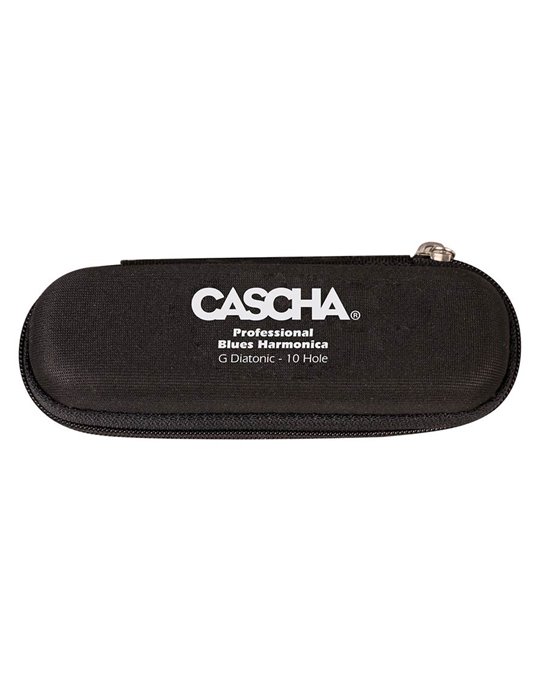 professional blues harmonica in G, incl. case and