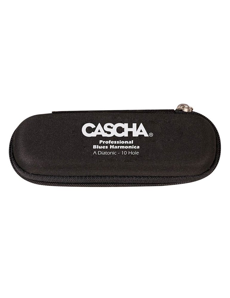 professional blues harmonica in A, incl. case and