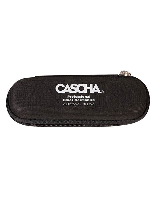 professional blues harmonica in A, incl. case and