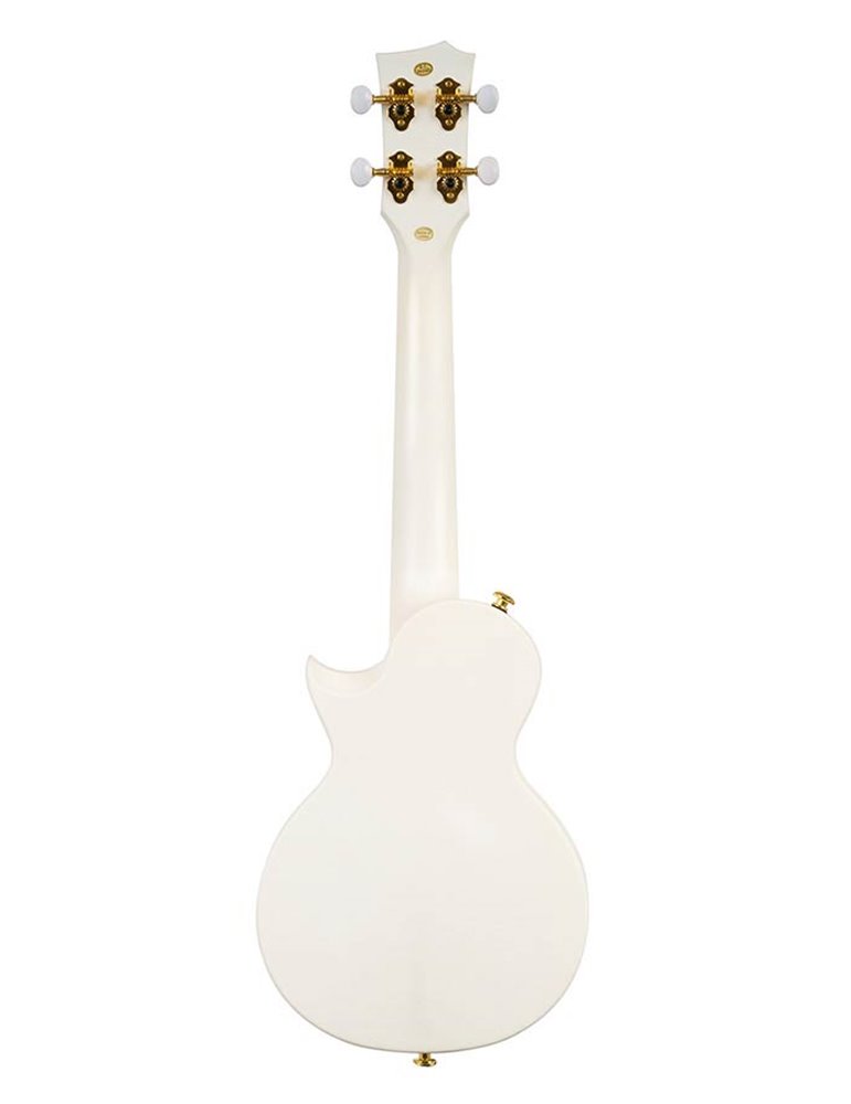 UKELELE DE CONCIERTO CASCHA BLANCO DE FIBRA DE CARBONO