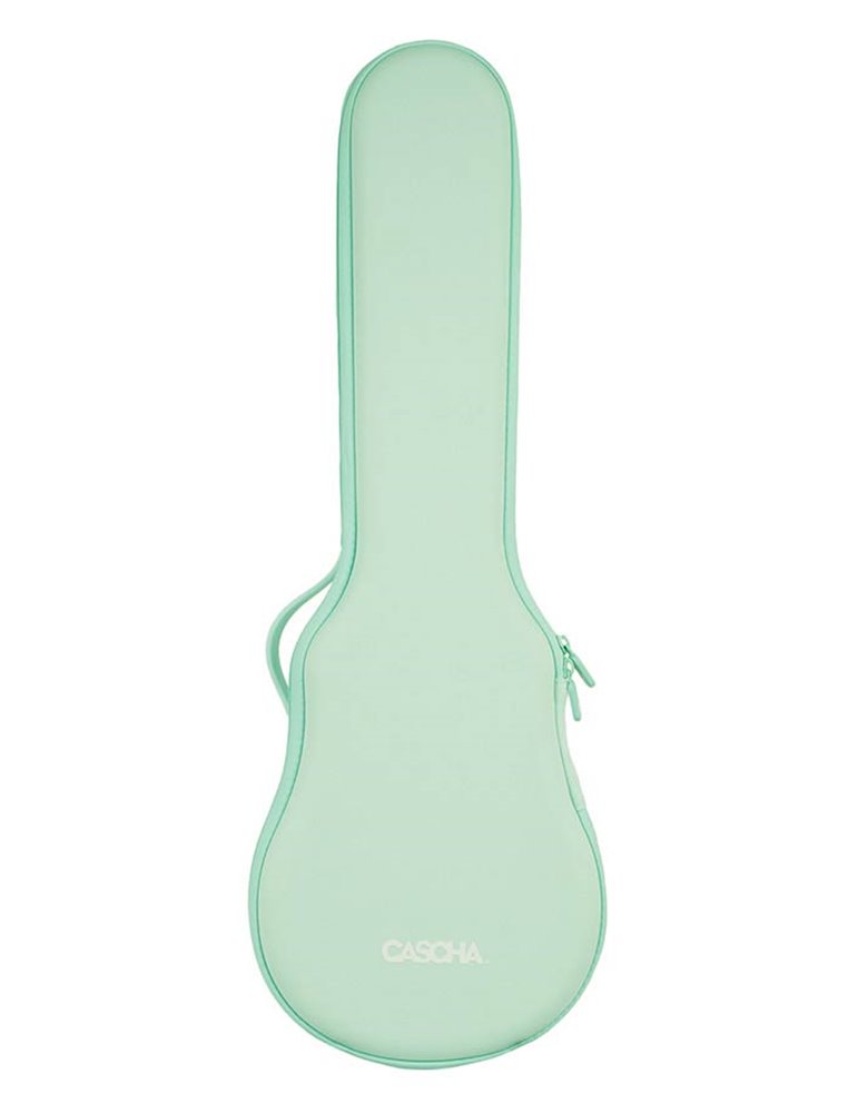 UKELELE DE CONCIERTO CASCHA VERDE DE FIBRA DE CARBONO