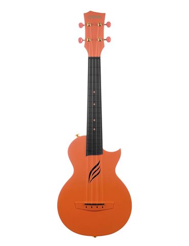 UKELELE DE CONCIERTO CASCHA NARANJA DE FIBRA DE CARBONO 2