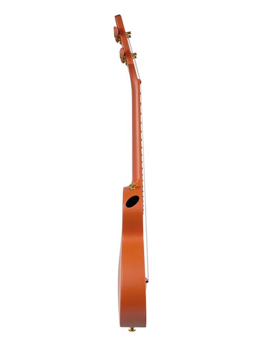 UKELELE DE CONCIERTO CASCHA NARANJA DE FIBRA DE CARBONO