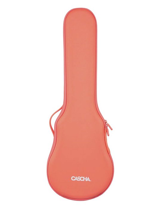 UKELELE DE CONCIERTO CASCHA NARANJA DE FIBRA DE CARBONO