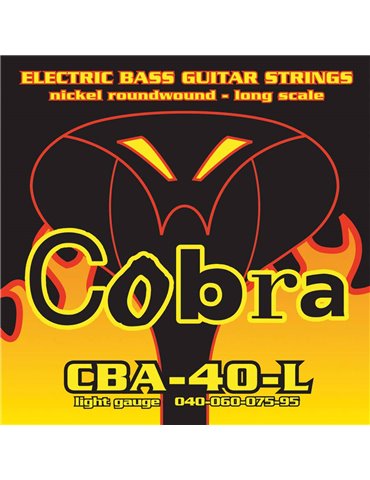 JUEGO DE CUERDAS COBRA PARA BAJO ELECTRICO LIGHT