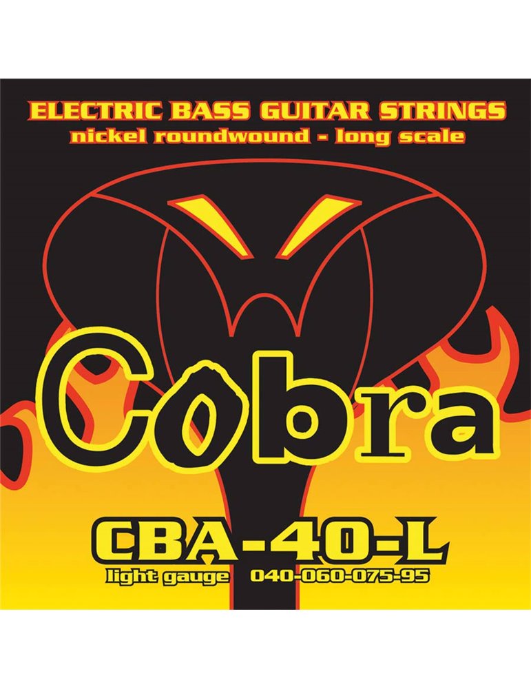 JUEGO DE CUERDAS COBRA PARA BAJO ELECTRICO LIGHT