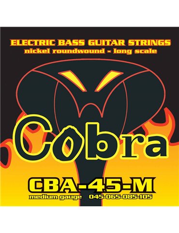 string set electric bass, nickelplated medium, 045