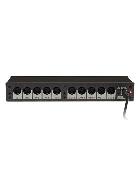 Interfaz midi USB Crumar con 5 In/Out