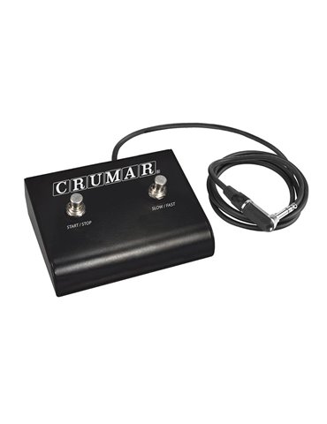 Pedal 2 botones Crumar 1.5m-TRS acodado