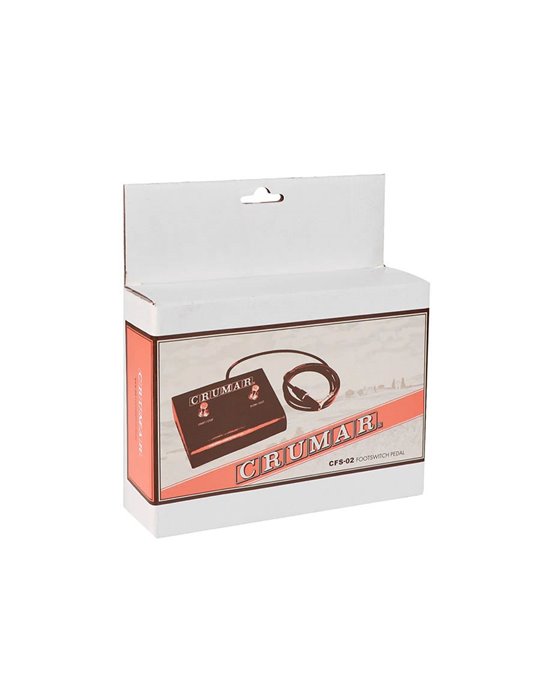 Pedal 2 botones Crumar 1.5m-TRS acodado
