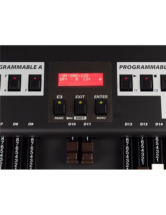 Controlador-organo MIDI Crumar Gsi 2 teclados