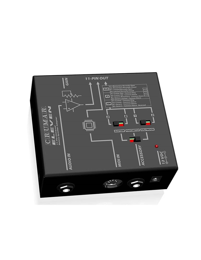 Módulo adap. universal de altavoz Crumar 11 pines