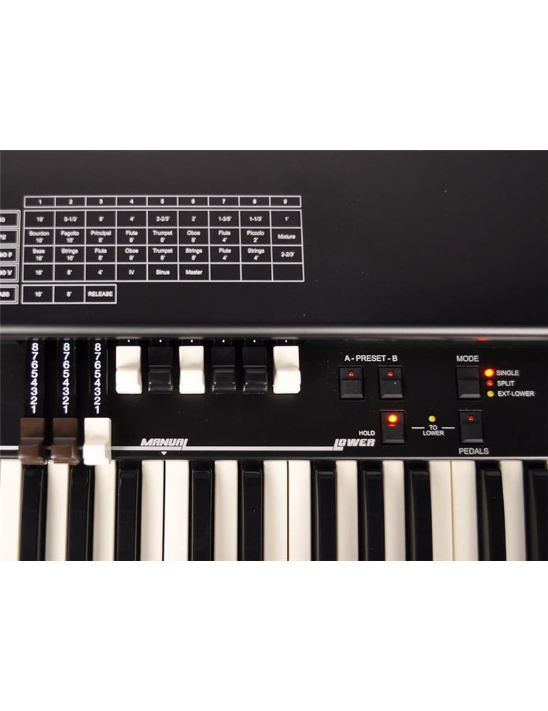 Órgano rueda tonal virtual MOJO61 Crumar