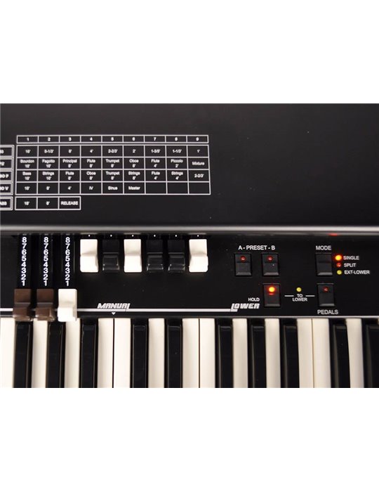 Órgano rueda tonal virtual MOJO61 Crumar