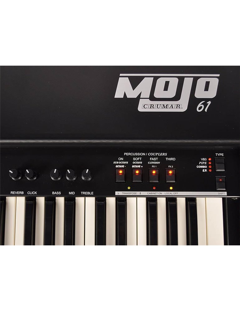 Órgano rueda tonal virtual MOJO61 Crumar