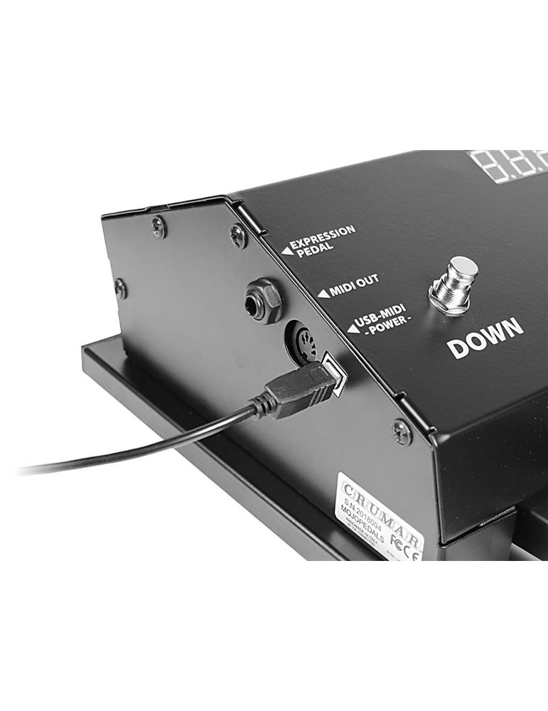 Pedalera midi Crumar para organo MOJO 13 teclas