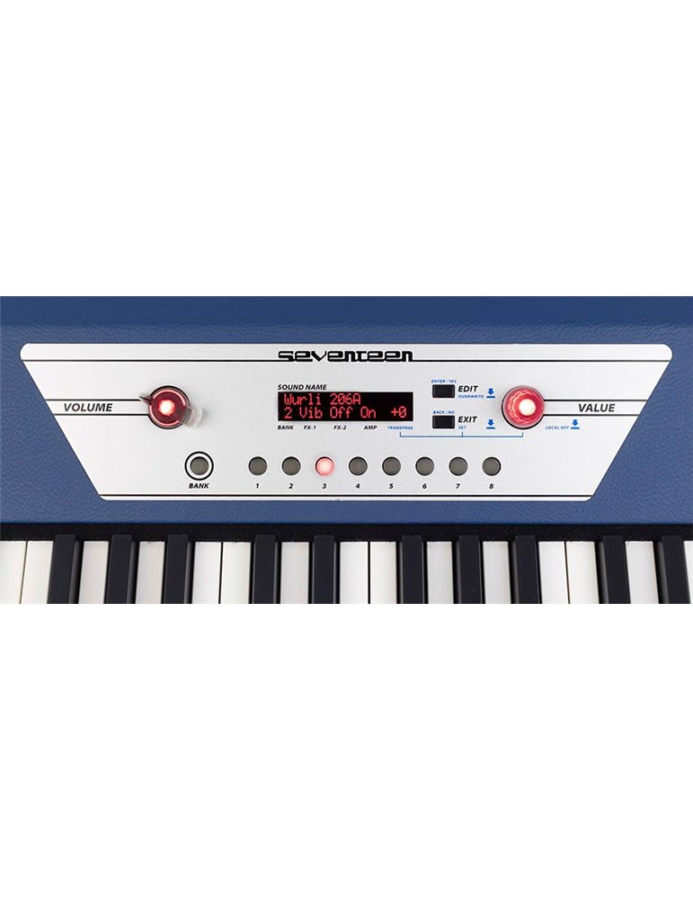 PIANO ESCENARIO CRUMAR MODELO VIRTUAL SEVENTEEN 73 TECLAS