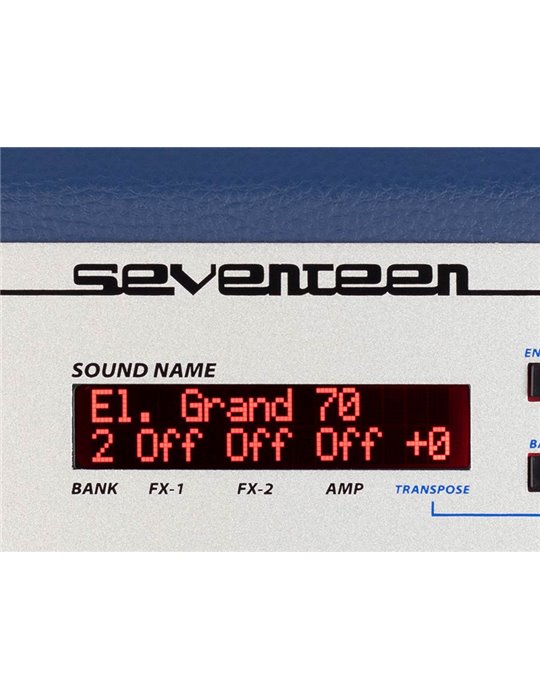 PIANO ESCENARIO CRUMAR MODELO VIRTUAL SEVENTEEN 73 TECLAS