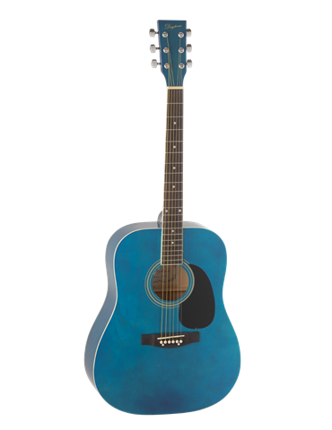 GUITARRA ACÚSTICA DAYTONA A411 AZUL BRILLO