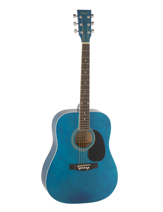 GUITARRA ACÚSTICA DAYTONA A411 AZUL BRILLO