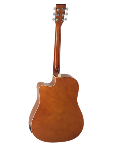 GUITARRA ACÚSTICA DAYTONA A411CE ELECTRIFICADA NATURAL 2