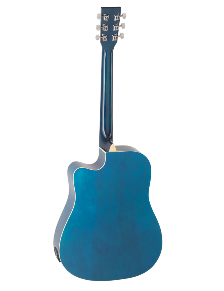 GUITARRA ACÚSTICA DAYTONA A411CE ELECTRIFICADA AZUL
