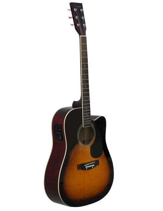 GUITARRA ACÚSTICA DAYTONA A411CE ELECTRIFICADA SOMBREADA