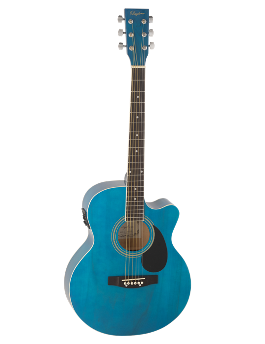 GUITARRA ACÚSTICA ELECTRIFICADA DAYTONA A401CEBL AZUL