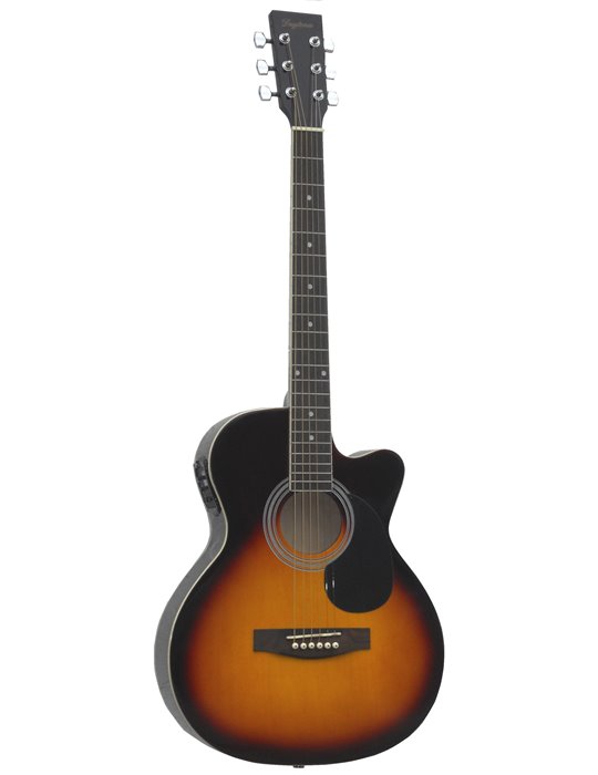 GUITARRA ACÚSTICA ELECTRIFICADA DAYTONA A401CESB SOMBREADA