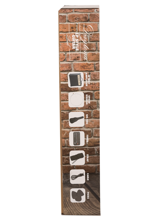 PACK DE GUITARRA ELÉCTRICA DAYTONA TIPO LES PAUL NEGRO