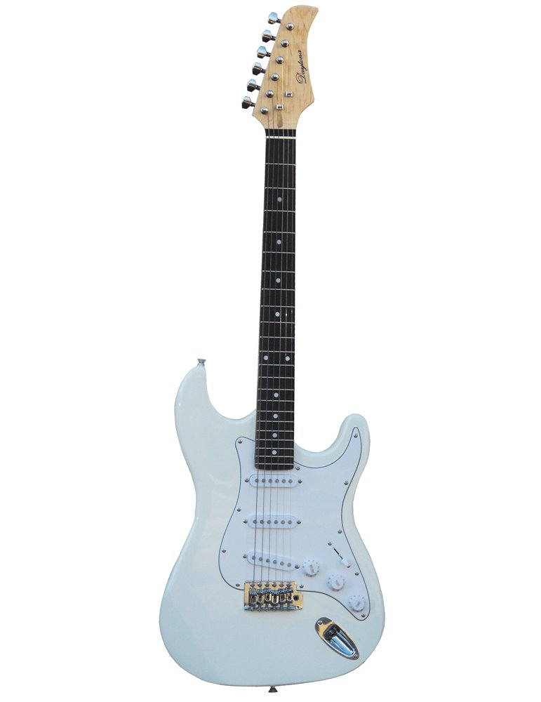 GUITARRA ELÉCTRICA DAYTONA ST-309 BLANCA