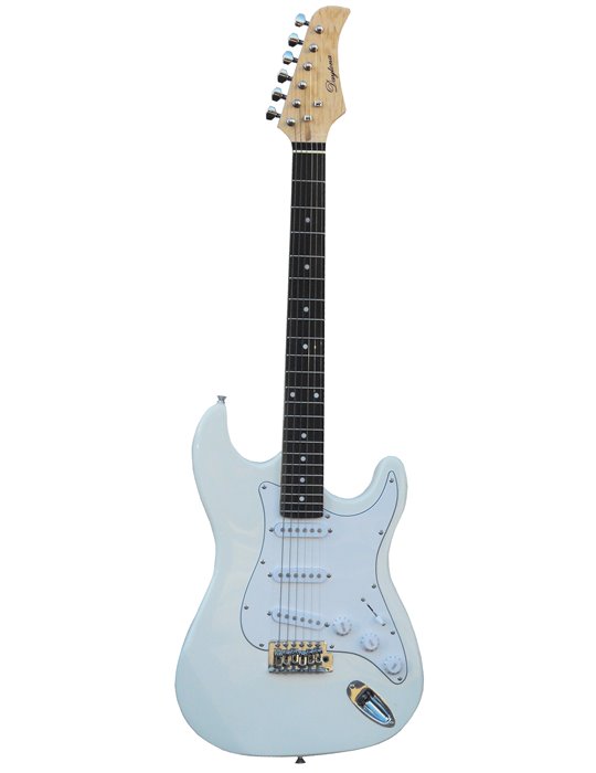 GUITARRA ELÉCTRICA DAYTONA ST-309 BLANCA