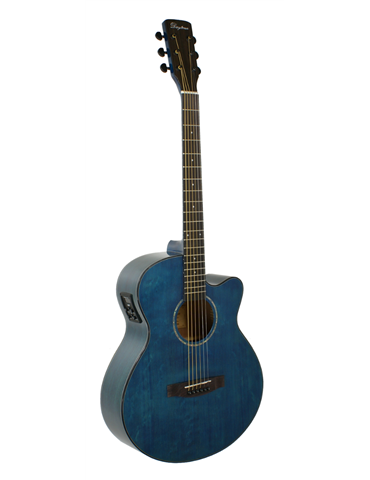 GUITARRA ACÚSTICA DAYTONA MINI JUMBO ELECTRIFICADA AZUL