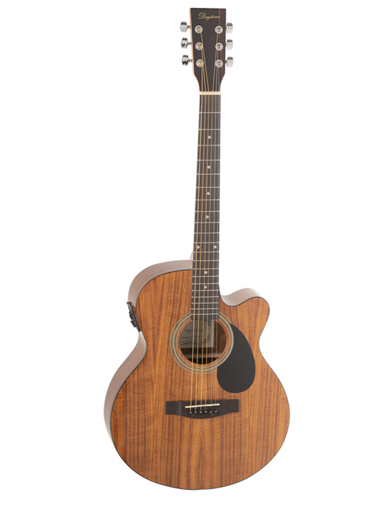 GUITARRA ACÚSTICA DAYTONA ELECTRIFICADA A401CE MINI JUMBO KOA