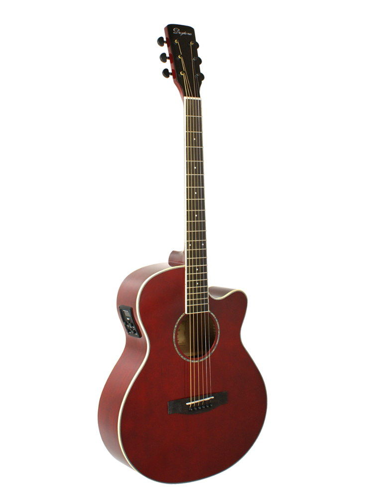 GUITARRA ACÚSTICA DAYTONA MINI JUMBO ROJA