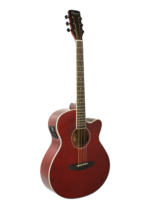 GUITARRA ACÚSTICA DAYTONA MINI JUMBO ROJA