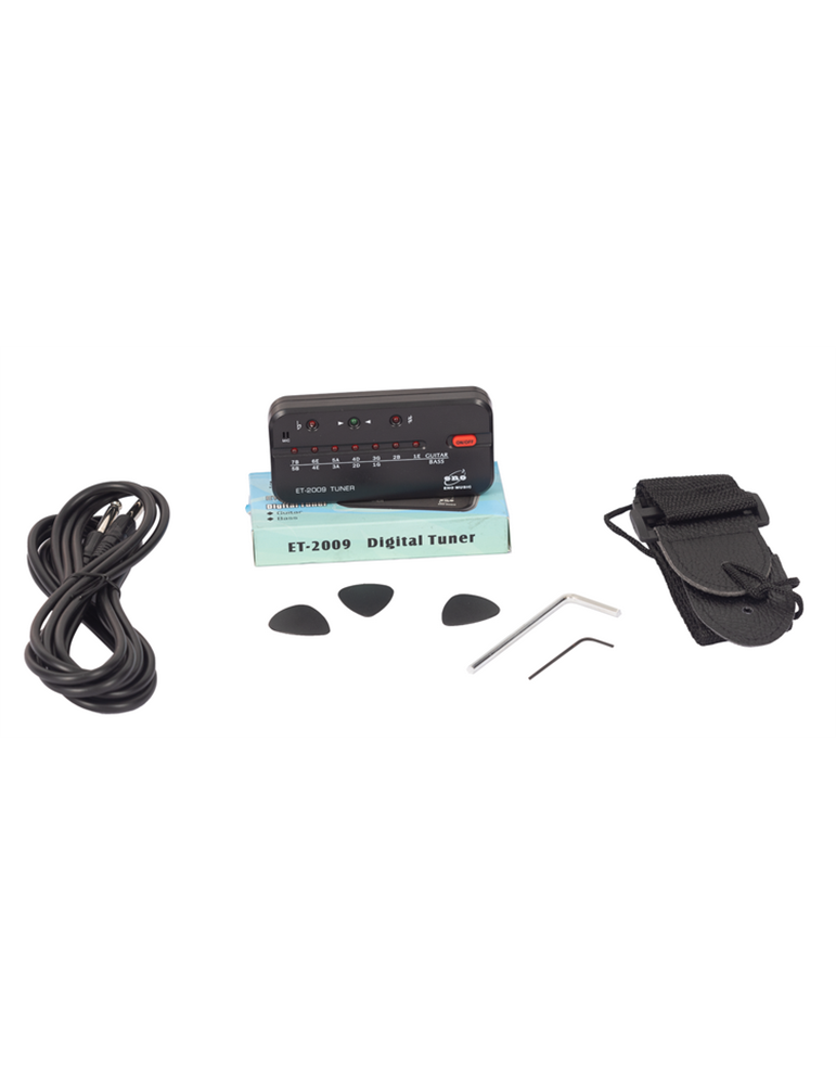 PACK DE GUITARRA ELÉCTRICA DAYTONA TIPO STRATOCASTER NEGRO