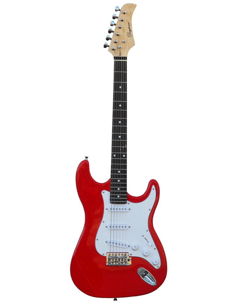 GUITARRA ELÉCTRICA DAYTONA TIPO STRATOCASTER ST-309 ROJA