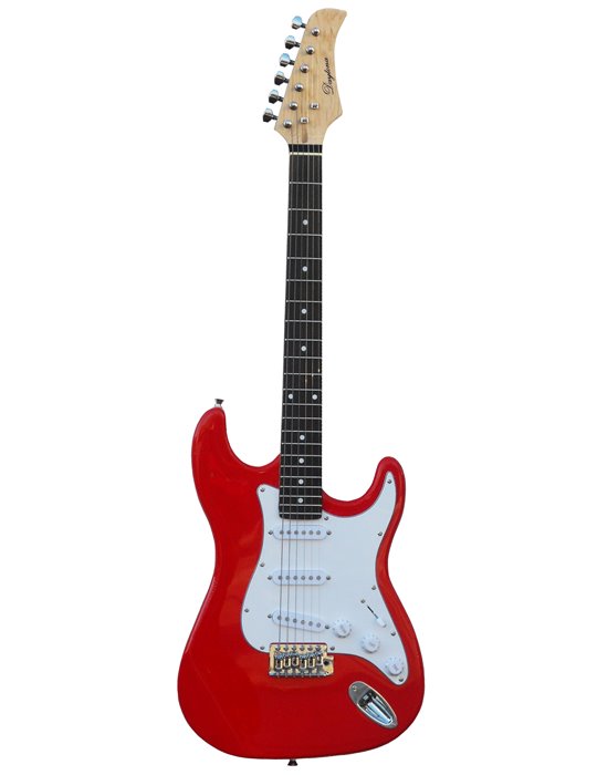 GUITARRA ELÉCTRICA DAYTONA TIPO STRATOCASTER ST-309 ROJA