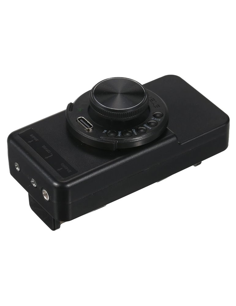 PREAMPLIFICADOR DE GUITARRA CLÁSICA Y ACÚSTICA CON CONEXIÓN BLUETOOTH, EFECTOS Y BATERÍA RECARGABLE PIEZO PLANO