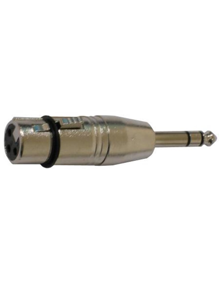 ADAPTADOR XLR HEMBRA-JACK STEREO 1/4
