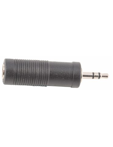 ADAPTADOR JACK STEREO 1/4 HEMBRA-MINI JACK STEREO 3,5 MM A093