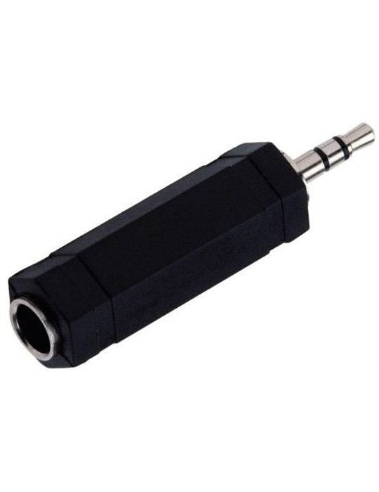 ADAPTADOR JACK STEREO 1/4 HEMBRA-MINI JACK STEREO 3,5 MM A093