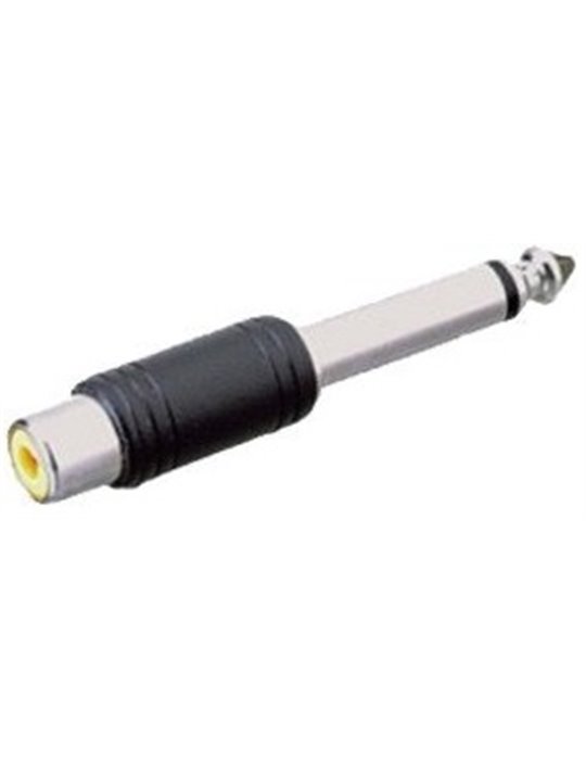 ADAPTADOR RCA HEMBRA - JACK MONO 1/4 A084