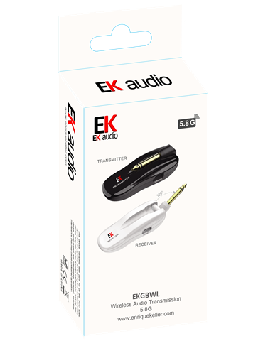 TRANSMISOR INALÁMBRICO EK PARA GUITARRA Y BAJO EKGBWL 2