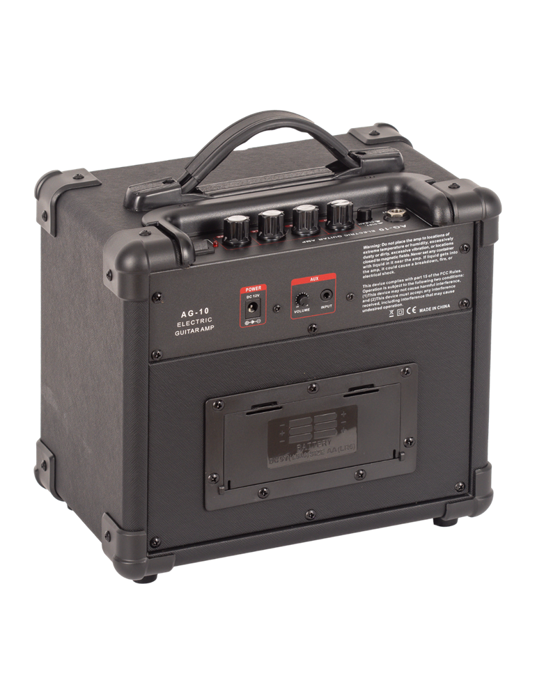 AMPLIFICADOR DE GUITARRA PORTÁTIL DE 10 W EK AG10