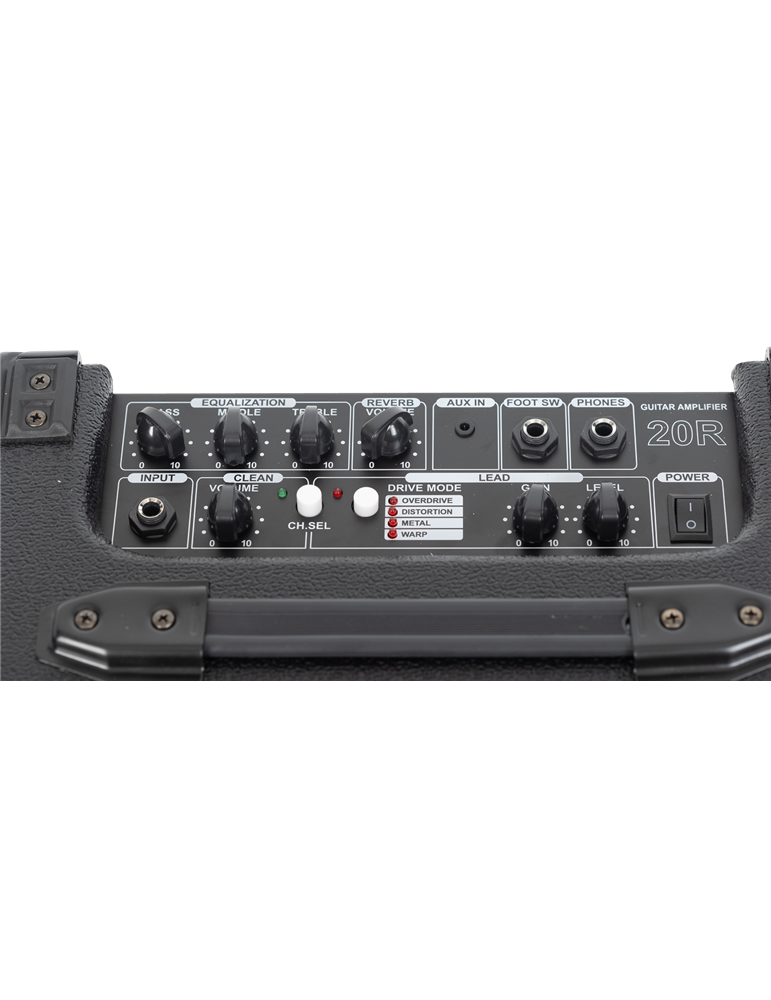 AMPLIFICADOR DE GUITARRA  MULTI EFECTOS EK AUDIO 20R