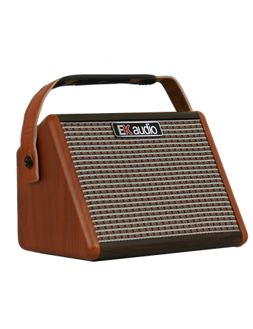 AG15A AMPLIFICADOR GUITARRA ACÚSTICA EK AUDIO DE 15W CON BATERÍA RECARGABLE