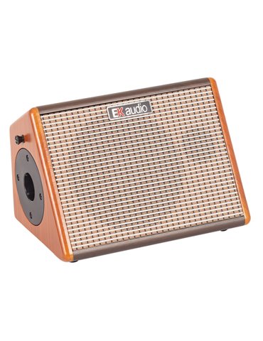 AG26A AMPLIFICADOR GUITARRA ACÚSTICA EK AUDIO DE 25W CON BATERÍA RECARGABLE