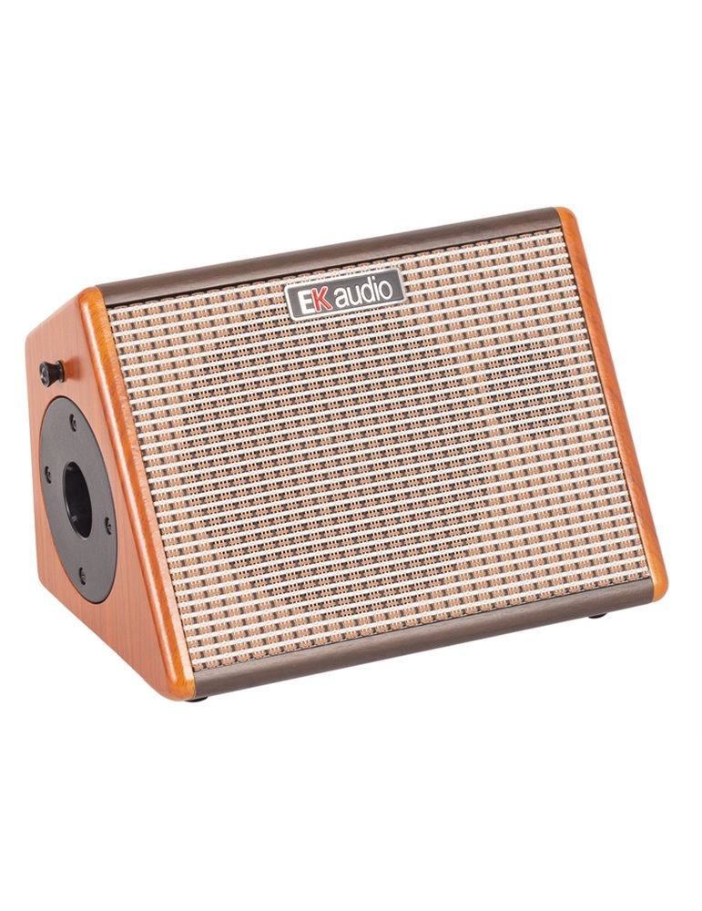 AG26A AMPLIFICADOR GUITARRA ACÚSTICA EK AUDIO DE 25W CON BATERÍA RECARGABLE